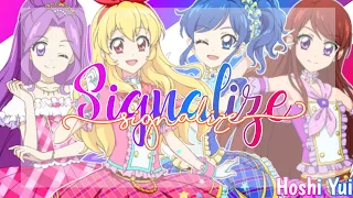 Signalize | Aikatsu | Short mix & lyrics | Soleil & Mizuki