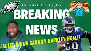 Eagles Fan Reaction: Saquon Barkley to Philly?!?! | OMG!!! | Analysis #flyeaglesfly
