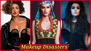 Horrible Makeup Disasters of Bollywood Actresses | Katrina Kaif, Alia Bhatt, Kiara Advani, Kriti