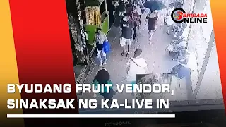 Byudang fruit vendor, kritikal nang saksakin sya sa leeg ng kanyang live-in dahil sa selos