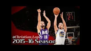 Throwback: Omri Casspi vs Stephen Curry NASTY Shootout Duel 2015.12.28 - 59 Pts, 15 Threes Combined!