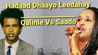 Hees | Haddaad Dhaayo Leedahay | Saado & Qalinle | Lyrics