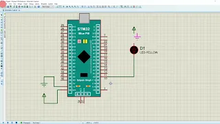 STM32 Урок №14 -  Моделирование работы STM32 при помощи Proteus 8.10 #STM32