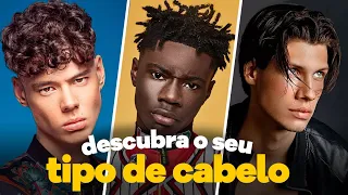 como saber meu TIPO DE CABELO? Conheça os tipo de CABELOS MASCULINOS | glow up masculino 2024