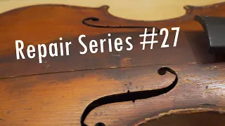 Repair Series #27 - This violin needs attention!