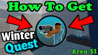 How To Get Winter Parkour Badge | Roblox Survive And Kill The Killers In Area 51