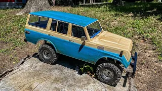 Paint & Patina on the New RC4wd Toyota Land Cruiser FJ55, Finishing up the Iron Pig