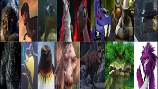 Defeats of my favorite villains (birds and reptiles)