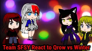 Team SFSY reacts to Qrow vs Winter