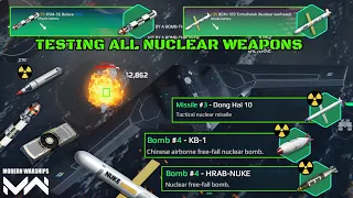 Comparing All Nuclear Weapons | Modern Warships