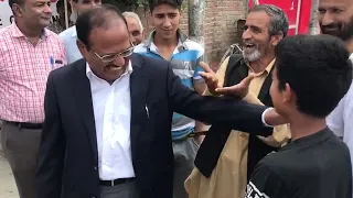 Article 370 | Ajit Doval visits Kashmir's Anantnag, interacts with locals ahead of Eid