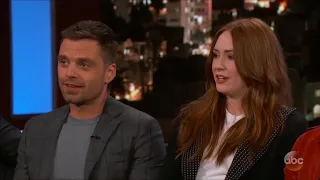 Sebastian Stan talking about his K-Y Jelly lube