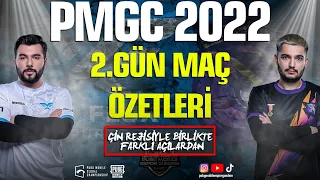 PMGC 2022 BÜYÜK FİNALLERİ / 2.GÜN MAÇ ÖZETLERİ / PUBG MOBILE Global Championship #pmgc2022