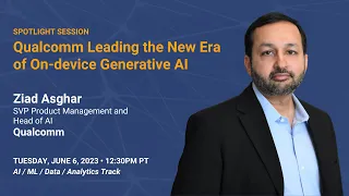 Qualcomm Leading the New Era of On-device Generative AI