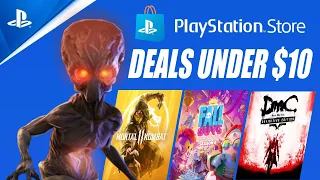 PlayStation Store Deals Under $10 - Best PS4 PS5 Game Discounts Right Now (PSN SALE DEALS)