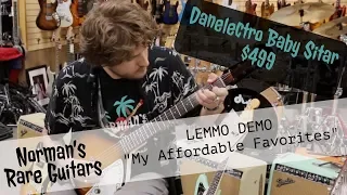 LEMMO DEMO: Danelectro Baby Sitar $499 | "My Affordable Favorites"