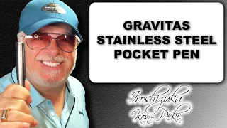 2023 Gravitas Stainless Steel Pocket Fountain Pen Unboxing and Review