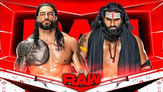 WWE 2K23 - Roman Reigns Vs Veer Mahaan | RAW 2023 | Full Match 4K