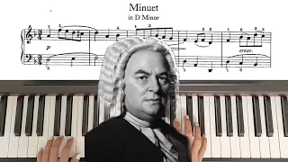 Minuet in D Minor J. S. Bach