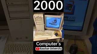 Evolution of Computer from 1990 to 2020 #shorts #viral  #evolution #computer