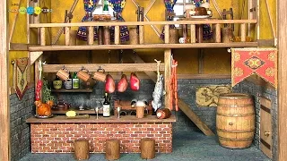 HMS2 Original Dollhouse - Miniature Bar　ミニチュア酒場作り