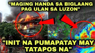 "ETO NA" PUMAPATAY Na INIT❗MAY TATAPOS NA❗BIGLAANG MALAKAS NA ULAN INAASAHAN❗ITCZ sa SILANGAN ❗