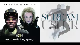 will.i.am ft. Britney Spears vs. Usher - Scream & Shout & Scream