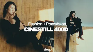 Behind the Scenes: Unveiling the Magic of Cinestill 400d Film in a Fashion Photoshoot