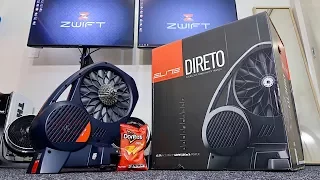 ELITE DIRETO Smart Trainer: Unboxing. Building. Ride Data. All the details!