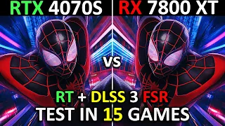 RTX 4070 SUPER vs RX 7800 XT | Test in 15 Games | 1440p - 2160p | Performance battle! 🔥 | 2024
