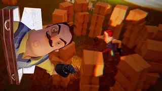 №783: СОСЕДА В ГРОБ ЗАГНАЛ в Hello Neighbor Beta 3(Привет Сосед Бета 3)