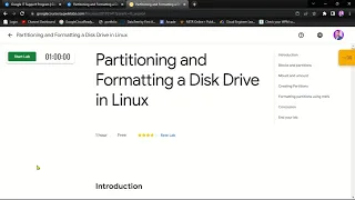 Partitioning and Formatting a Disk Drive in Linux Coursera Solution