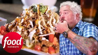 Guy Tries The Perfect Mix Between Korean And Mexican Food In Alaska | Diners, Drive-Ins & Dives