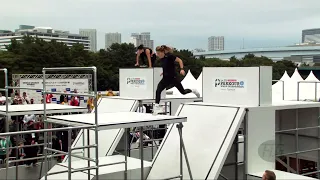 BUCIO Ella - ZUIJDERWIJK Bodine (MEX-NED) - 2022 Parkour Worlds, Tokyo (JPN) Qualification Parkour