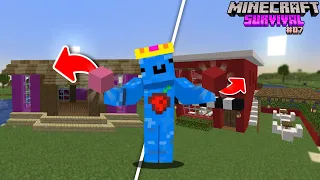 FLAMA DÜKKANI & KAFE! 🤩 Ekiple Minecraft SURVİVAL 7.BÖLÜM