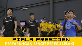 Piala Presiden: Yew Sin/Ee Yi 2-0 Aaron Chia/Wooi Yik | Astro Arena