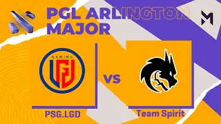 PSG.LGD vs Team Spirit | Game 2 | PGL Major Arlington 2022 - Grand Final
