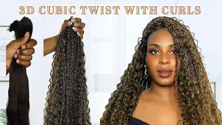 DIY || HOW TO MAKE BOHO 3D CUBIC BRAIDS