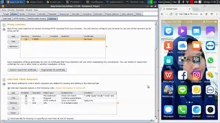 Analyzing android application with burpsuite