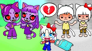 I Was Abandoned By Hello Kitty Parents, But Adopted By The Catnap Family | Avatar World Sad Story