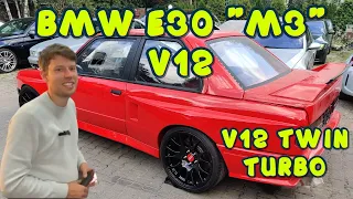 BMW E30 V12 Twin Turbo Ciężko trafić w drogę, nabiera nowego znaczenia!