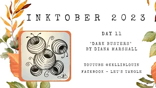 15 Minutes of Zen - Inktober 2023 - Day 11 - Dark Busters