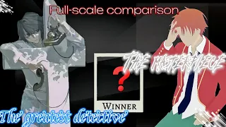 L Lawliet(cannon) vs kiyotaka Ayanokoji[full-scale comparison]|200 sub special|