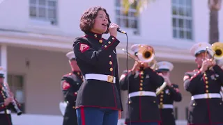 1st Marine Division Band Performs "Waltzing Matilda"