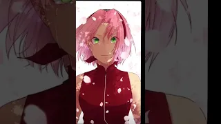 Sakura Haruno singing “We don’t talk anymore”