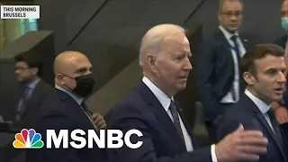 Biden And NATO Leaders Meet As War Enters Second Month