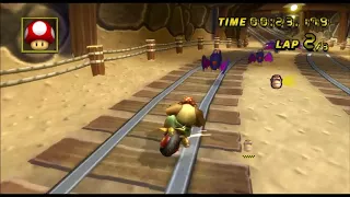 [Mario Kart Wii 300cc TAS] Wario's Goldmine 51:218