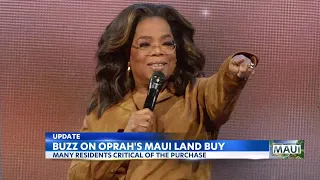 Maui locals respond after news of Oprah Winfrey purchasing hundreds of acres of land