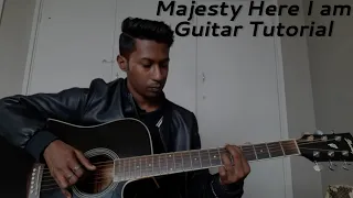 Delirious||Majesty Here I Am (Acoustic Guitar Tutorial)