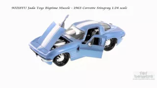 90218YU Jada Toys BTM 1963 Corvette Stingray 1/24 Scale Diecast